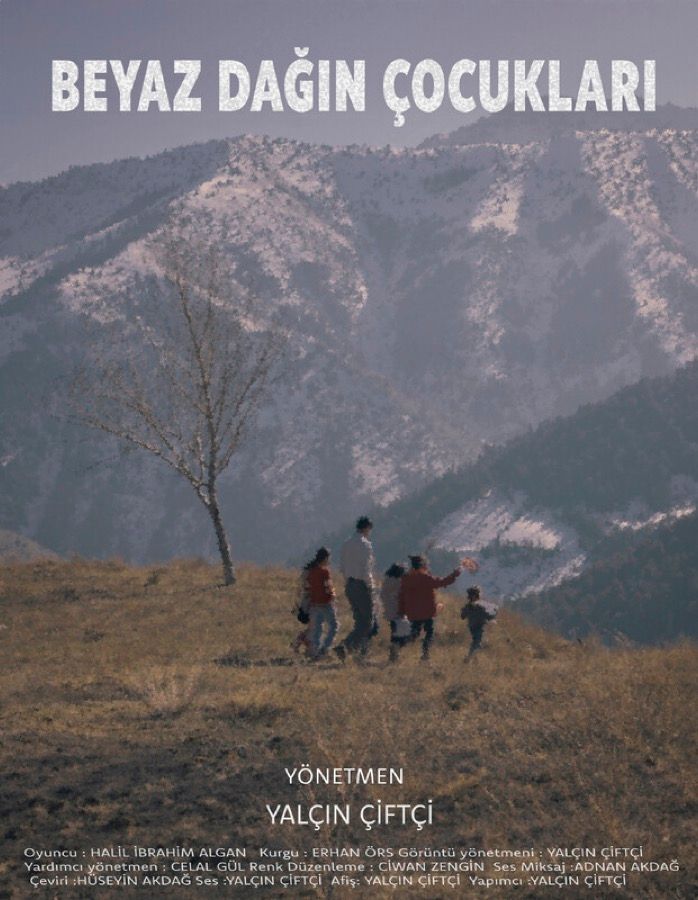 Beyaz Dağın Çocukları filminin afişi