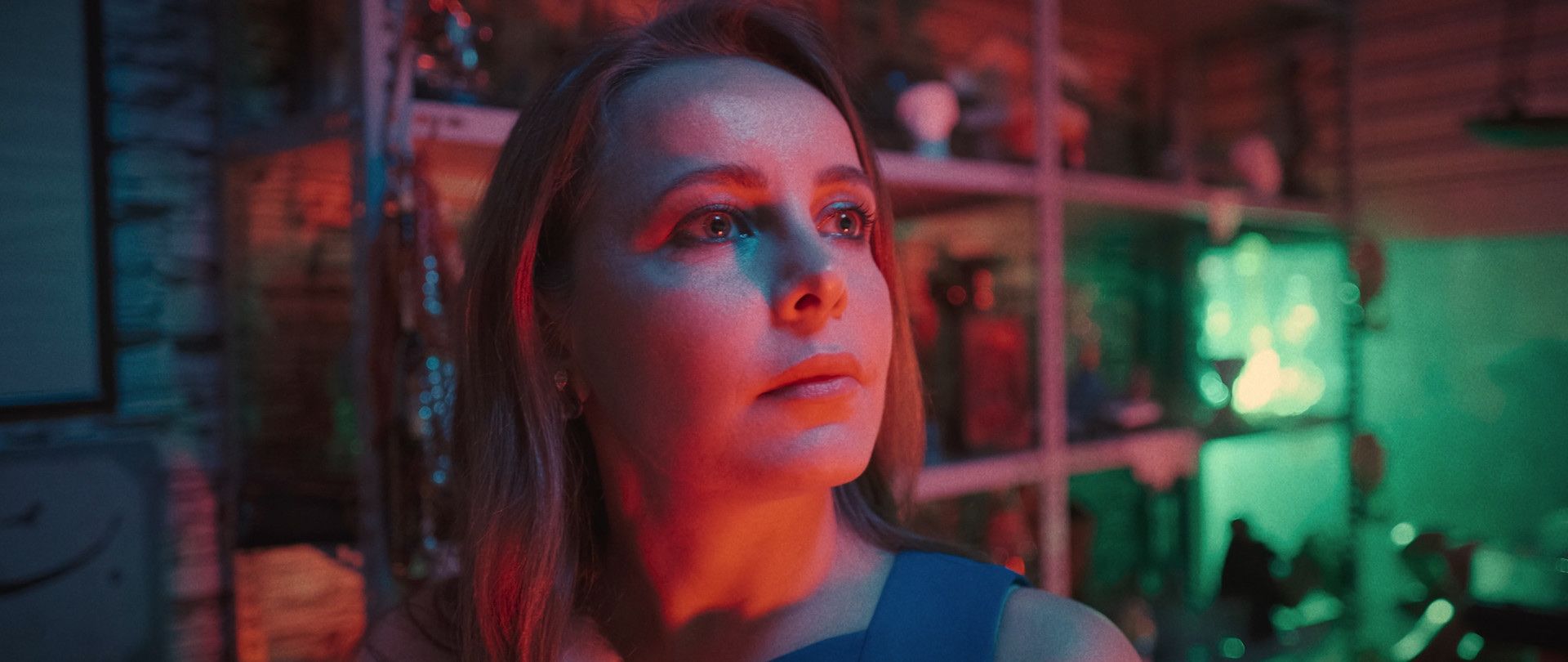 Aynı Gecenin Laciverti filminden bir kare